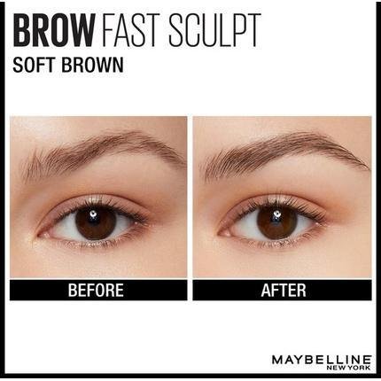 Maybelline Brow Fast Sculpt 02 Soft Brown Brown Eyebrow Mascara