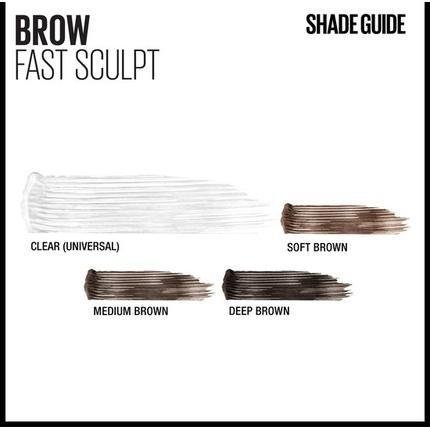 Maybelline Brow Fast Sculpt 04 Medium Brown Brown Eyebrow Mascara