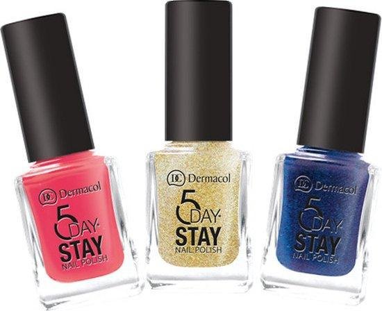Dermacol 5 Day Stay Longlasting Nail Polish 11ml - W 03 - Secret Wish