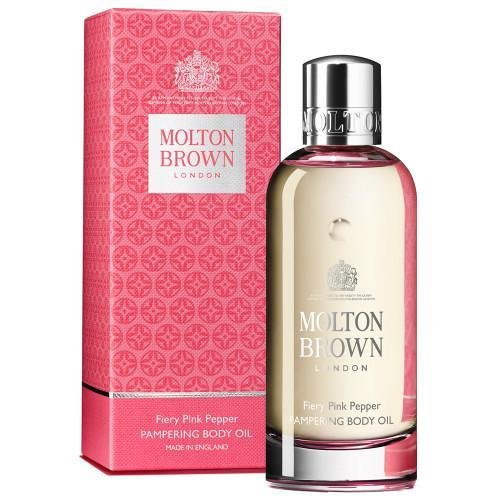 Molton Brown Bath Body Fiery Pink Pepper Pampering Body Oil Olie 100ml