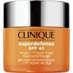Clinique Superdefense Broad Spectrum Spf40 Fatigue First Signs Of Age Multi correcting Gel 30ml