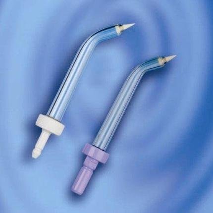 Waterpik Pp 100 Pik pocket Tips Attachments For Water Flossers 2 Pieces Silver