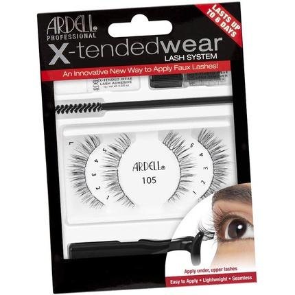 X Tended Wear Lash System 105 DA rkovA sada umA lA c Atmasy