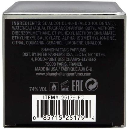 Shanghai Tang Black Iris Eau De Toilette 100ml