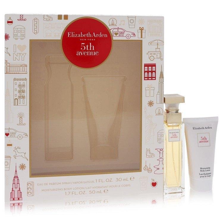 Elizabeth Arden 5Th Avenue 1 Oz Eau De Parfum Spray 1 7 Oz Body Lotion for Women Gift Set