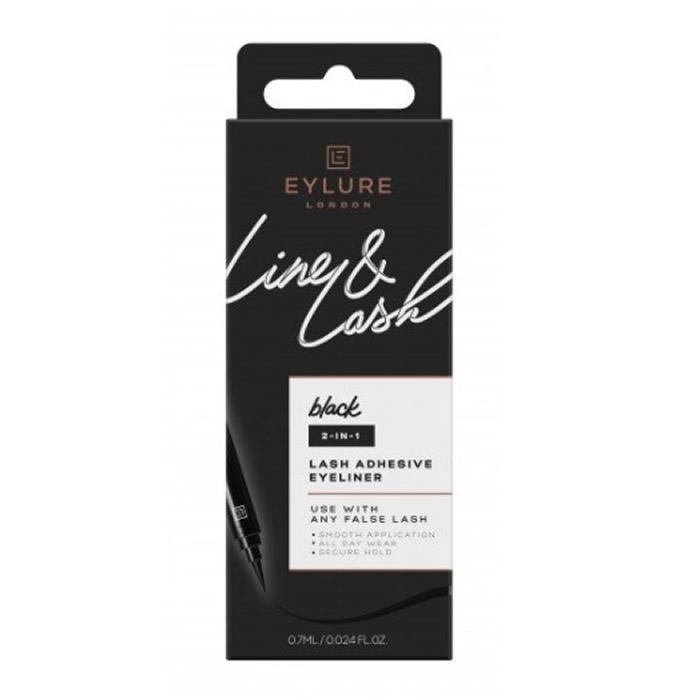 Line Lash 2 in 1 Lash Adhesive Eyeliner black Noir 0 7 Ml