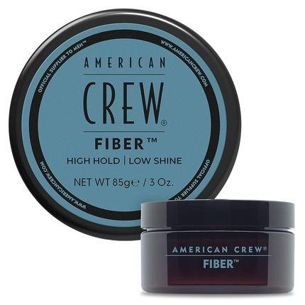 American Crew Fiber High Hold with Low Shine, Gifts for Men, for Thickening and Texture, Matte Finish, Hair Styling Wax for Men - 85 g