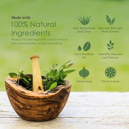 Regrowz Hair Growth Thickening Treatment Three Months Supply Haircare Set Gift Set Scalp Treatment 75ml Serum 75ml Comb