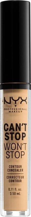 Nyx CanAt Stop WonAt Stop Full Coverage Contour Concealer True Beige 3 5ml