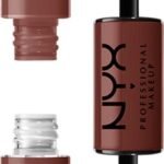 Nyx Professional Makeup Shine Loud High Shine Lip Color - Boundary Pusher - Glanzende Vloeibare Lippenstift - Bruin