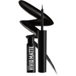 Nyx Professional Make Up Vivid Matte Liquid Liner #black 2 Ml