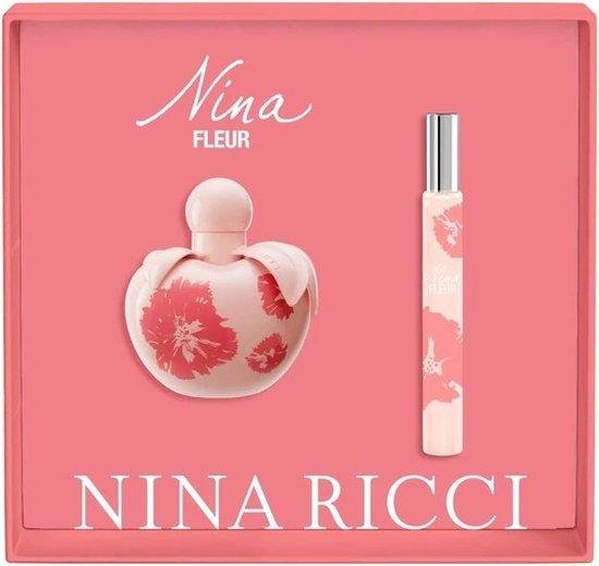 Nina Ricci Nina Fleur Eau De Toilette Spray 50ml Set 2 Pieces
