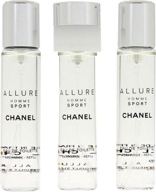 Chanel Allure Homme Sport EDT - Refill M 3 x 20 ml