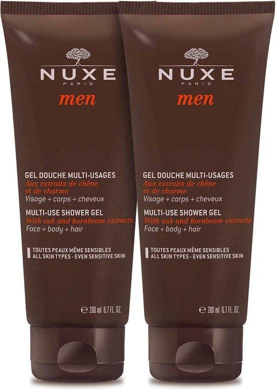 Nuxe Men Multi Use Shower Gel 2x200ml