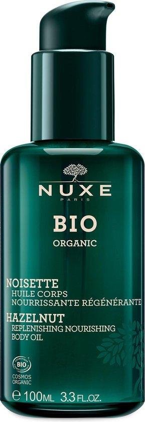 Bio Organic Noisette Huile Corps Nourrissante Regenerante By Nuxe 100 Ml
