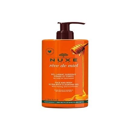 Reve De MielA Dermatological Cleansing Gel Limited Edition By Nuxe 750 Ml