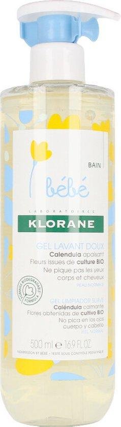 Bebe Gentle Cleansing Gel Soothing Calendula By Klorane 500 Ml