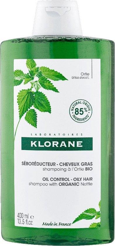 A La Ortiga Bio Sebum-regulating Shampoo Oily Hair 400 Ml By Klorane 400 Ml