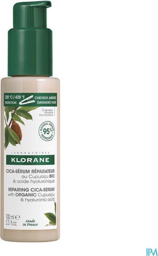 Klorane Repairing Cica-Serum with Organic Cupuau & Hyaluronic Acid 100ml