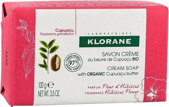 Klorane Zeep Huid Fleur D'Hibiscus Savon Crme