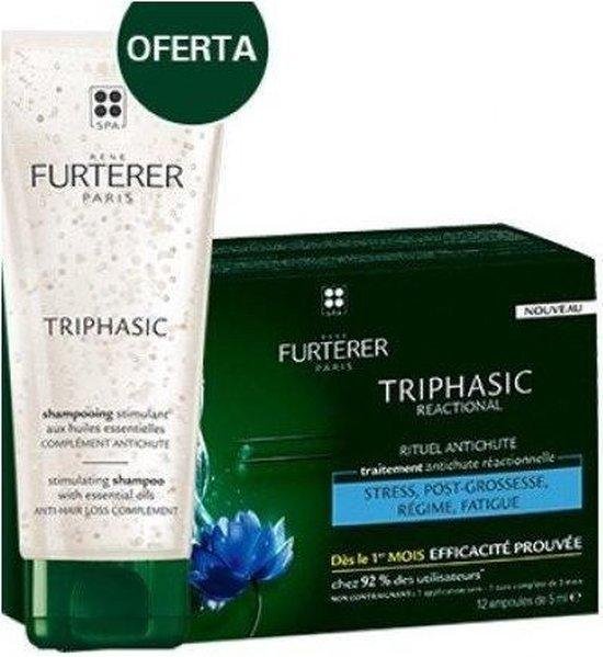 Rene Furterer Triphasic Reaccional Ritual Anticada Lote 12 Pcs