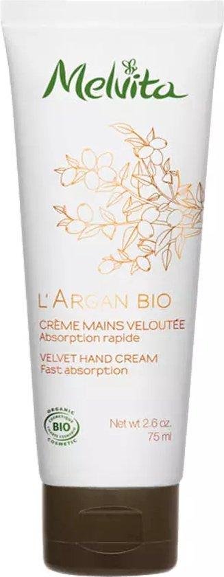 Vochtinbrengende Handcrme L'Argan Bio Melvita (75 ml)