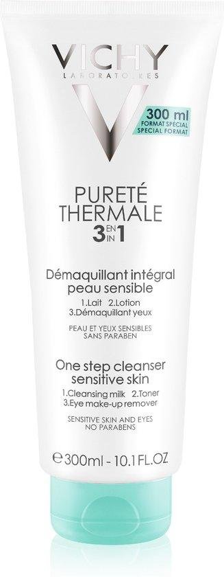 Vichy Puret Thermale Micellaire Reinigingslotion 3-in-1 - voor elk huidtype waaronder een gevoelige huid- 300ml