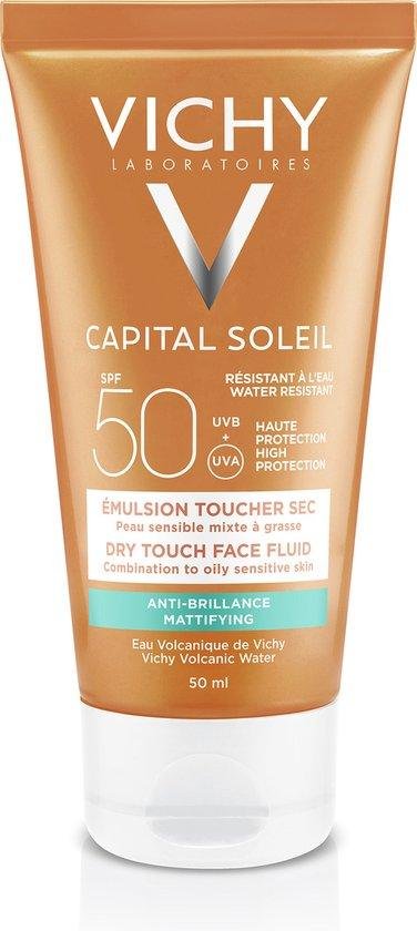 Capital Soleil - Protective Matte Fluid For Face Spf 50 50ml
