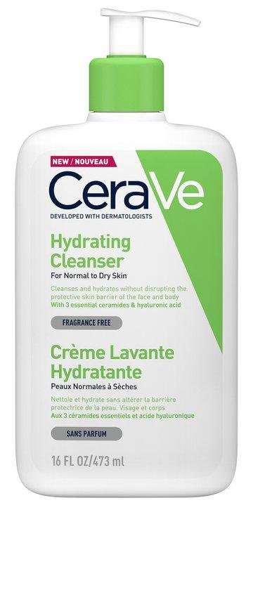 CeraVe Hydraterende Reinigingscrme - voor normale tot droge huid - 473ml