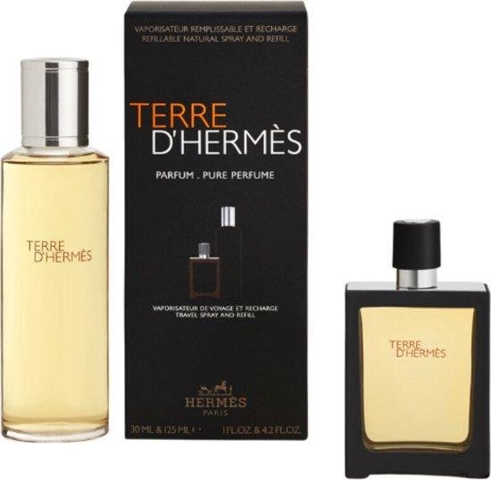 Hermes Terre Pure 11 Parfum 30 Ml Parfum 125 Ml Travel Spray Refill