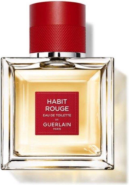 Habit Rouge Eau De Toilette By Guerlain 50 Ml