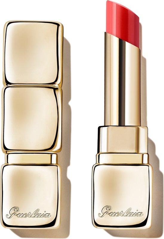 Guerlain Kisskiss Bee Glow Barra De Labios 775 Poppy 1un