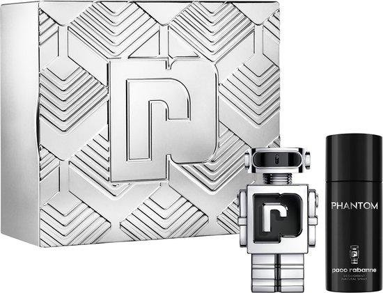 Paco Phantom 2 Pcs Set: 3.4 Edt Sp (metal Box)