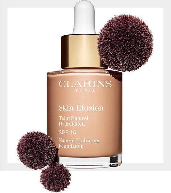 Clarins Skin Illusion SPF 15 Naturel Hydratation - Foundation - 107 Beige - 30 ml