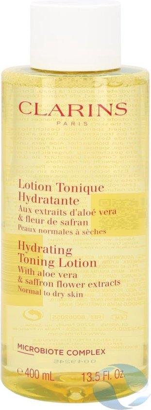 Clarins Hydrating Toning Lotion Vrouwen Huidolie - 400 ml