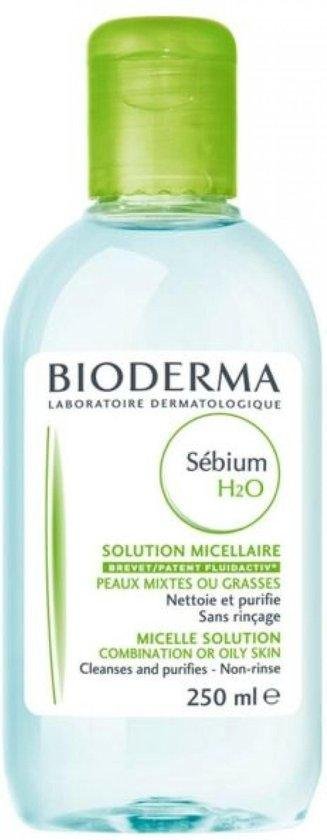 Bioderma Sebium H2o Micelle Solution Combination Or Oily Skin 250ml