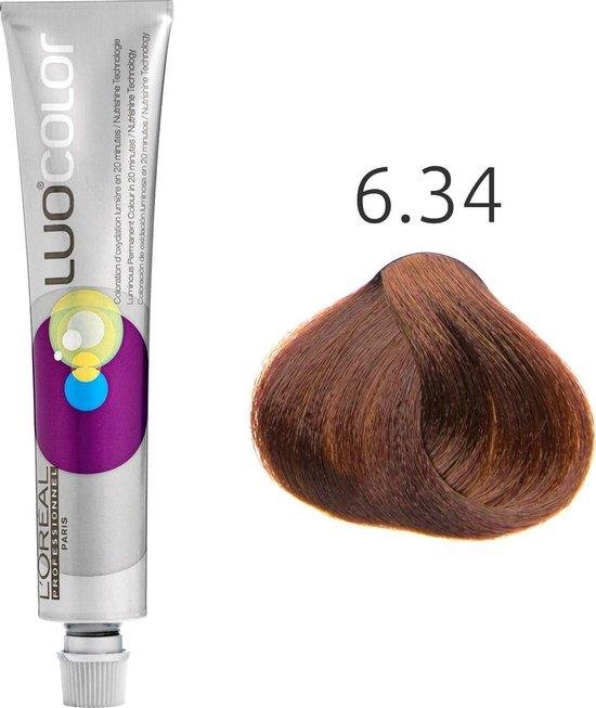 Permanent paint L Oreal Professionnel LuoColor 6 34 50ml