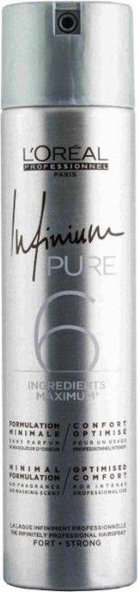 L Oreal Infinium Pure Infinitely Professional Hairspray Haarspray Extra Fort Extra Strong 300ml