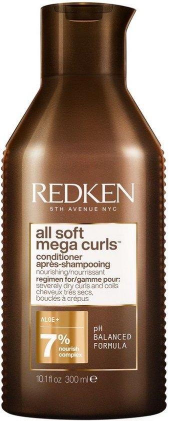 Redken All Soft Mega Curls Conditioner Voor krullend & pluizend haar 300 ml