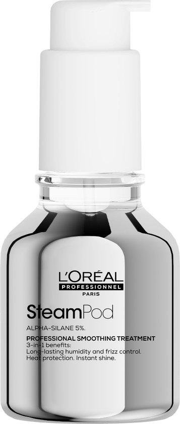 L'Oral Professionnel SteamPod Professional Smoothing Treatment - Beschermt het haar tegen hitte tot 230 C - 50ml