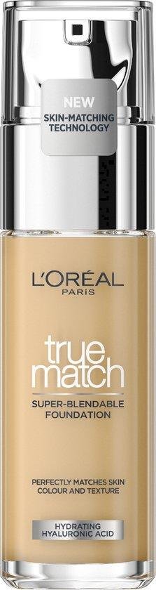 L'orEal Paris True Match Super Blendable Foundation Liquid Makeup 30 Ml 3w Golden Beige