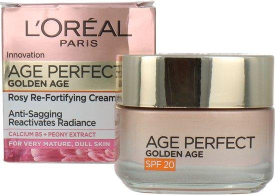 L'Oral Age Perfect Golden Age Rosy Re-Fortifying Dagcrme - 50 ml (licht beschadigd doosje)