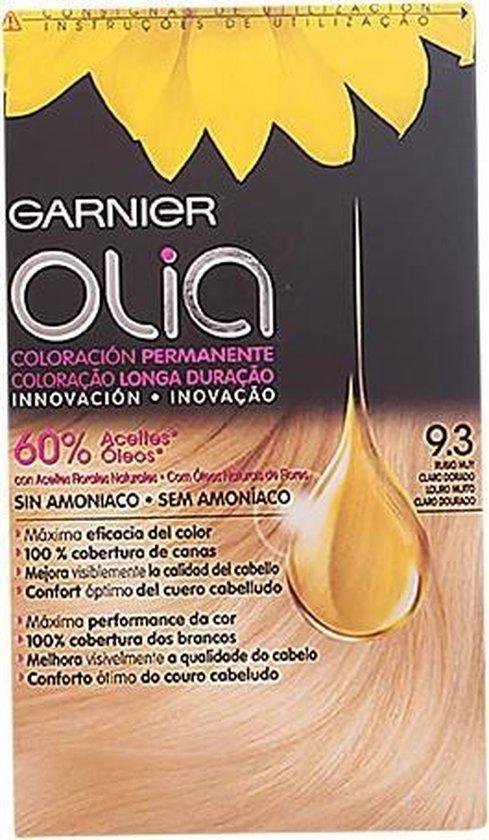 Olia Permanent Color By Garnier #9.3-rubio-muy-claro-dorado-4-pcs