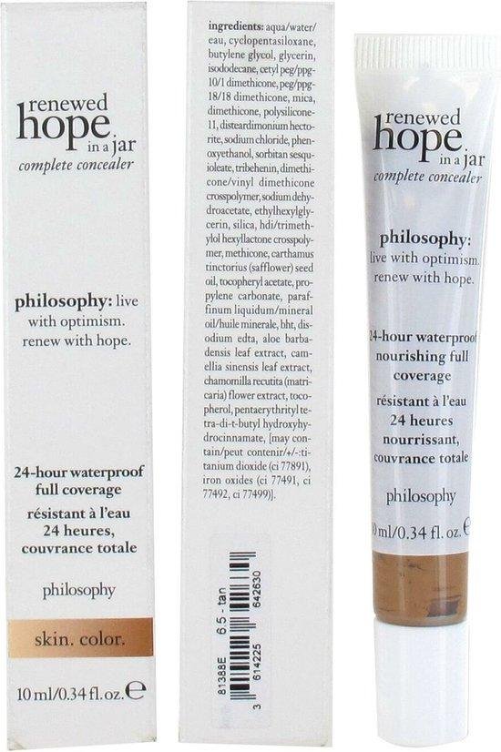 Philosophy Philosophy Renewed Hope In A Jar Complete Concealer 10ml 6 5 Tan