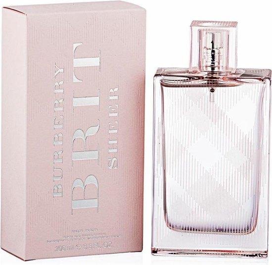 Burberry Brit Sheer Eau De Toilette Spray 50 ml for Women
