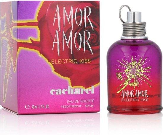 Cacharel Amor Amor Electric Kiss Eau De Toilette Spray For Women 50ml
