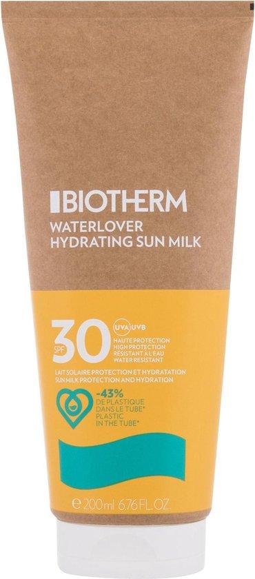 Zonnebrandcrme Waterlover Hydrating Sun Milk Biotherm SPF 30 (200 ml)