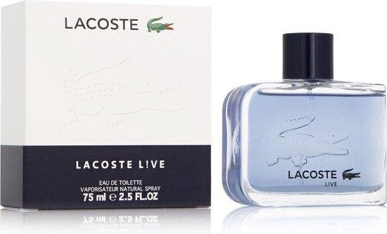 Herenparfum Lacoste EDT Live 75 ml