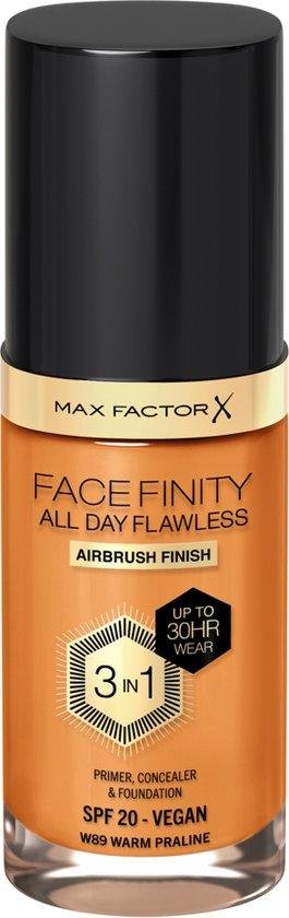 Max Factor Facefinity All Day Flawless Foundation - W89 Warm Praline