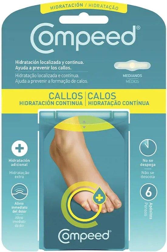 Calluses Continuous Hydration 6 U By Compeed 6 Pcs